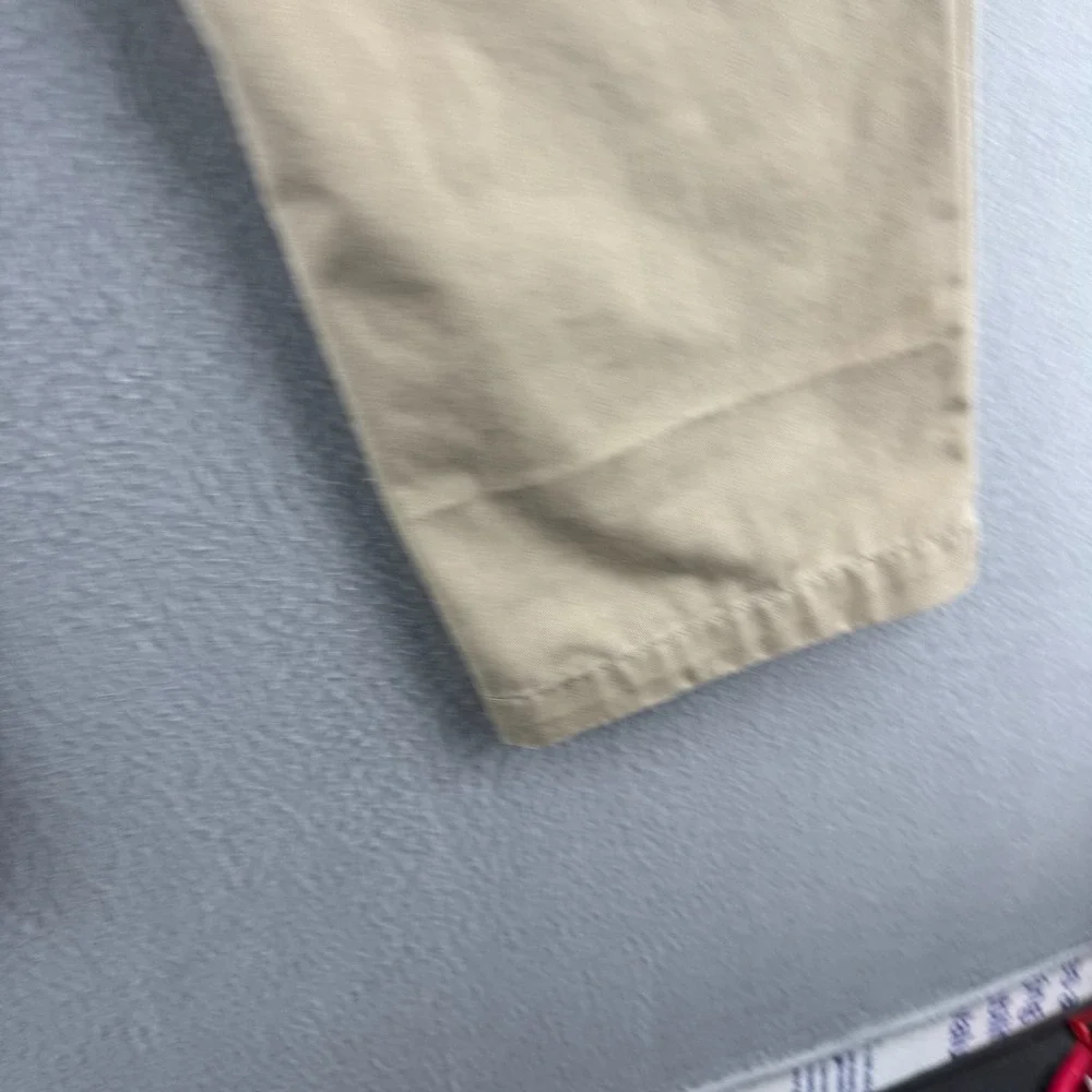 Vintage Polo Ralph Lauren Pants Mens 36x29 (Fits 34x29) Pleated Baggy Khaki